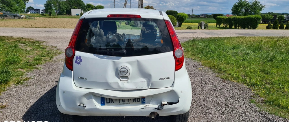 Opel Agila cena 6800 przebieg: 128000, rok produkcji 2014 z Jarocin małe 352